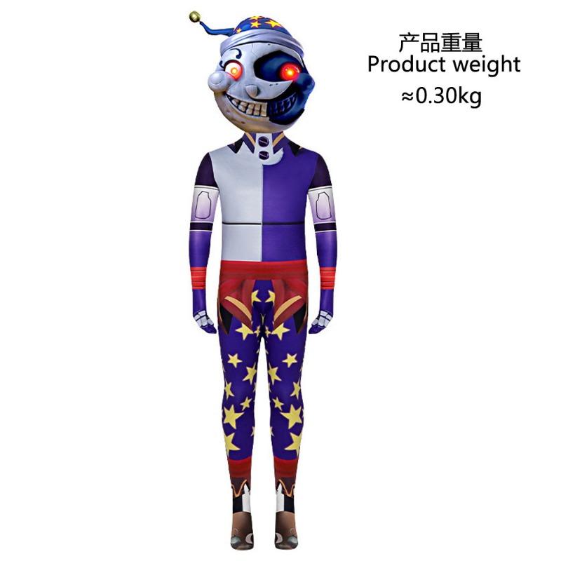 

Хэллоуин луна солнце финальный главарь комбинезон безопасность жуки 100