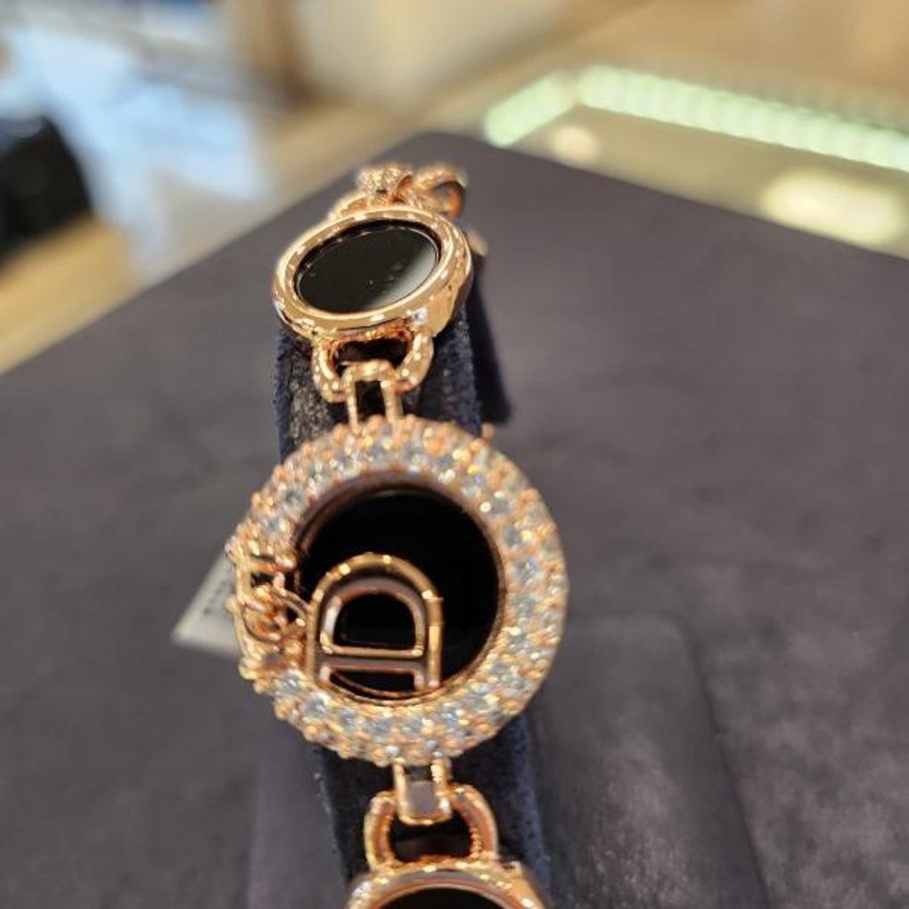 Atria Onyx Circle Chain Bracelet SEYBADG0002PKF