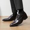 Genuine Leather Mens Dress Shoes Black Formal Social Shoe Male Business Wedding Derby for Man Luxury Oxford Loafers