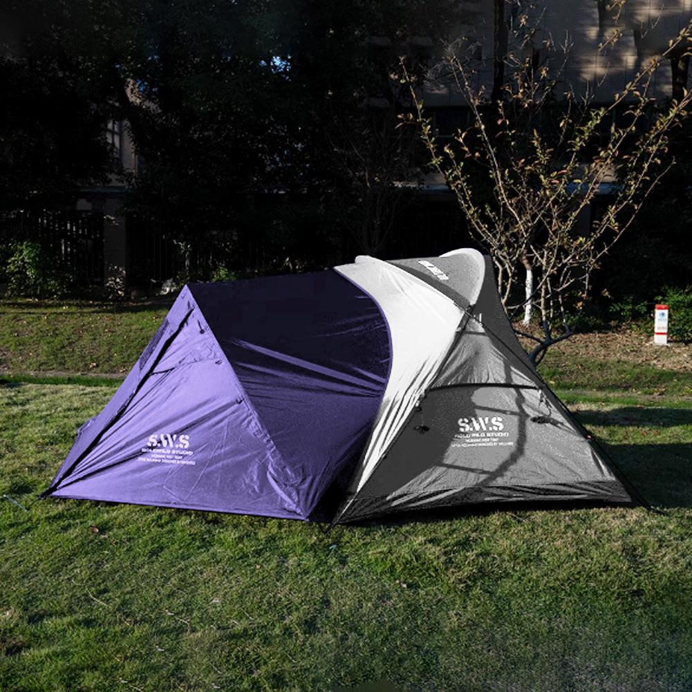 Outdoor Camping Expansion Tent 2 Person Single Layer Expansion Tent Waterproof Camping Sleeping Tent for Expanding Tent Space