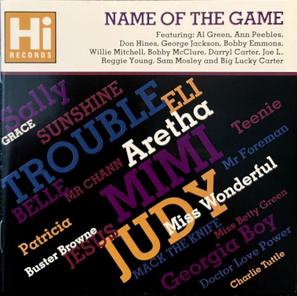 

CD VARIOUS - Name of the Game HILOCD8 Hi Records 1994 Japan Soul/Funk Used