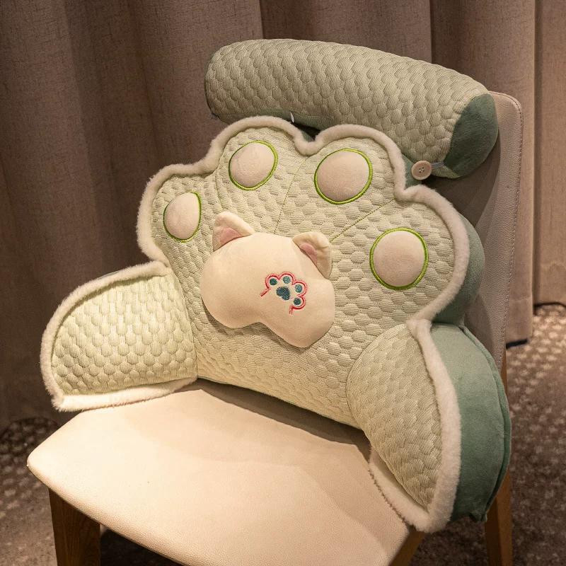 1pcs Office Seat Cushion Pregnant Women's Lumbar Support Pillow Dormitory Student Reading Pillows Soft Cushion for Home Bedroom and Study Sofa