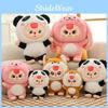 Three Baby Plush Toy Rabbit Animals Stuffed Doll Cartoon Decoration Kids Gift