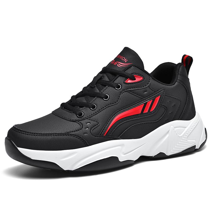 

Модная повседневная обувь унисекс, кроссовки, мужские кроссовки для бега для мужчин 36 чёрный/красный