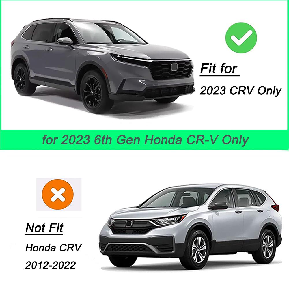 Car Trunk Cover Cargo Shield Cover for Honda CRV 2023 US Version Luggage Carrier Curtain Retractable Black Canvas