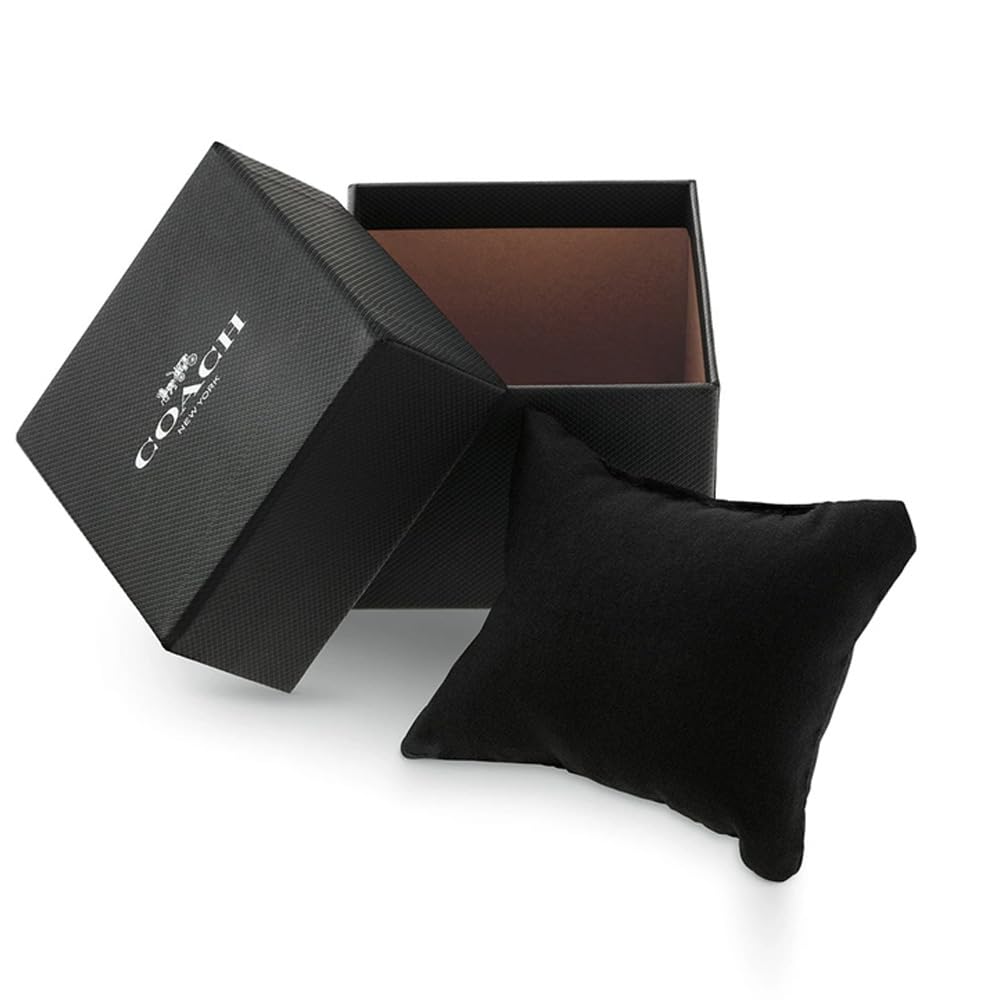 Watch PARK Dark Green Dial Dark Green Leather Strap 14503534 [Coach][Authorized Import] Women's