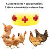 12 Pcs Automatic Chicken Waterer Hens Quail Birds Drinking Bowls Chicken Coop Chick Nipple Drinkers Poultry for Animal Supplies