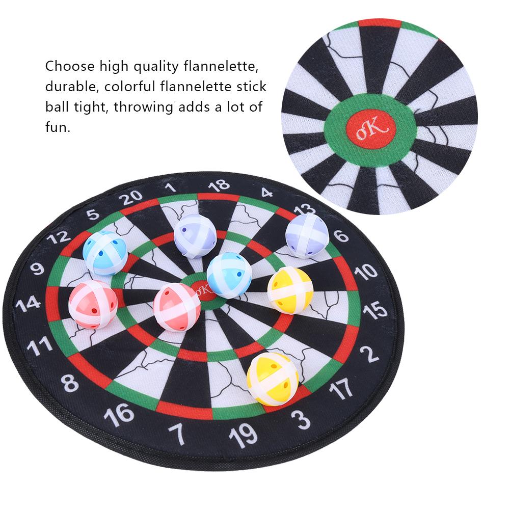 Flaneletă Durabilă Ușoară Desen Animat Copii Ventuză Dartboard Sporturi de Interior Exterior