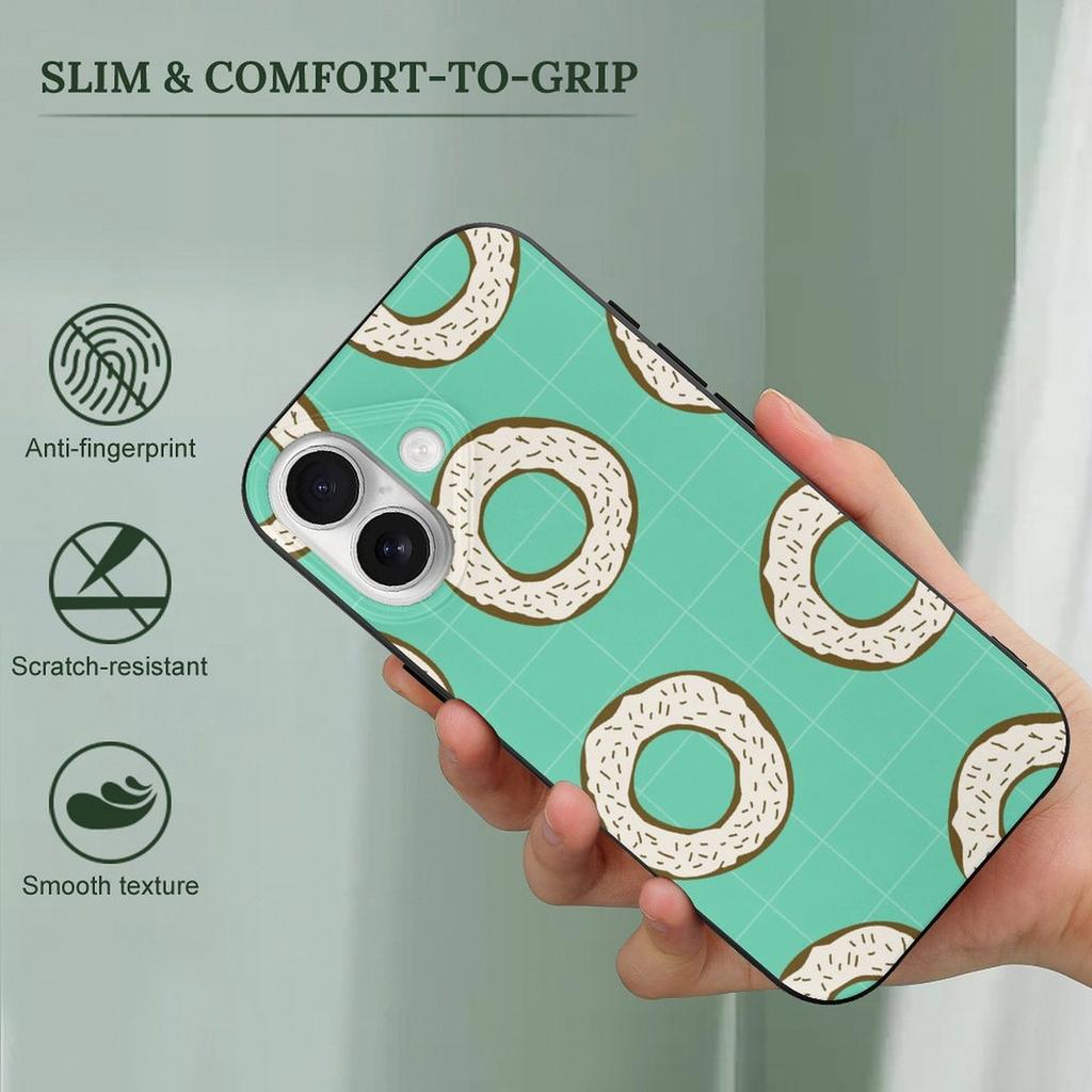 1 Pack For Iphone 17/17Air/17Pro/17ProMax Crystal Slim TPU Case With Camera Bumper, Anti-Scratch Back And Precision Cutouts