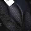 Used AUTHENTIC HERMES Felt Fedora Hat Size 59 Black Blue Silk Leather