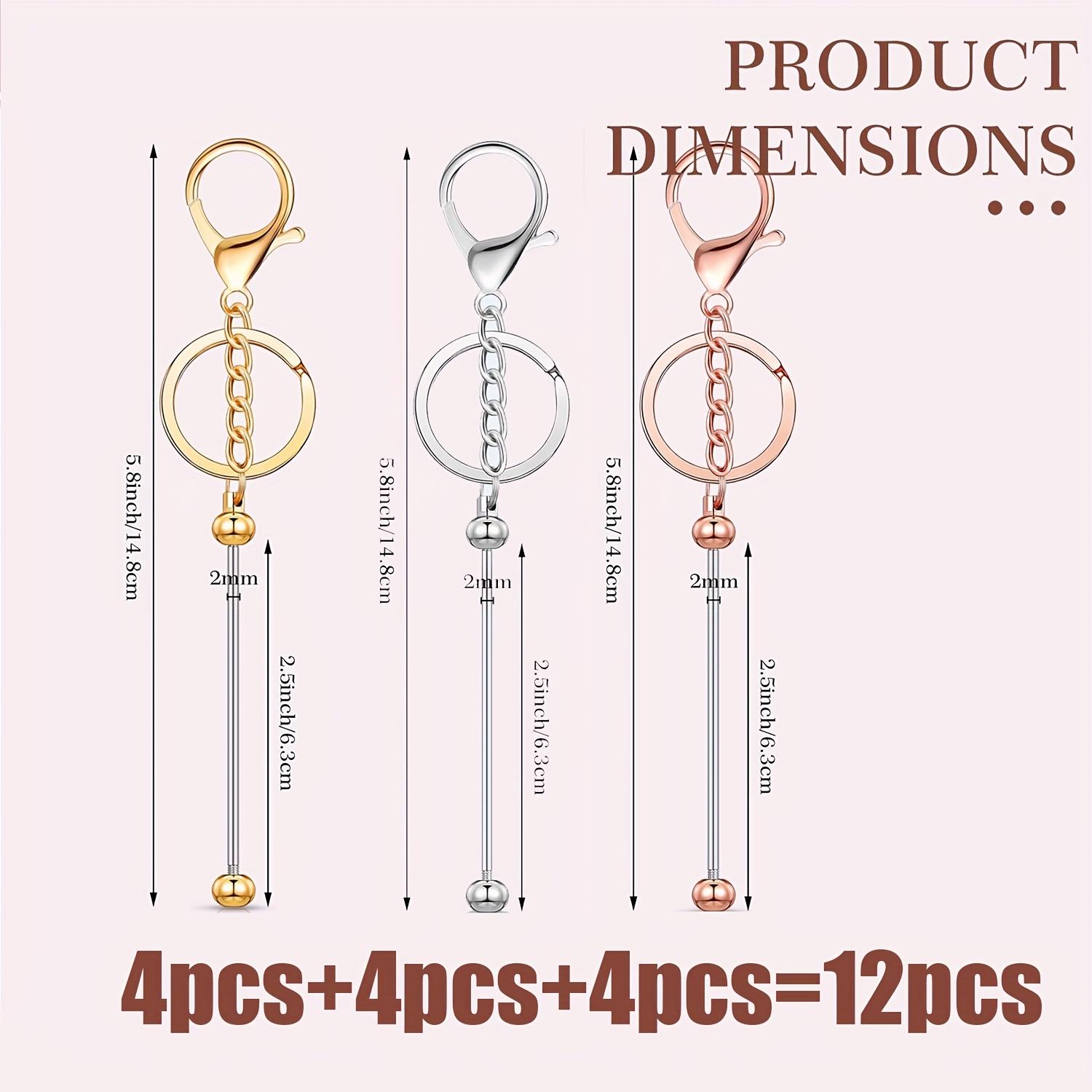 

12 шт. брелоков с бусинами, брелок-подвеска для DIY, сделанный из серебристого металла, брелок с бусинами, заготовка для брелока, брелок с бусинами, брелок с бусинами для DIY, подвесные аксессуары