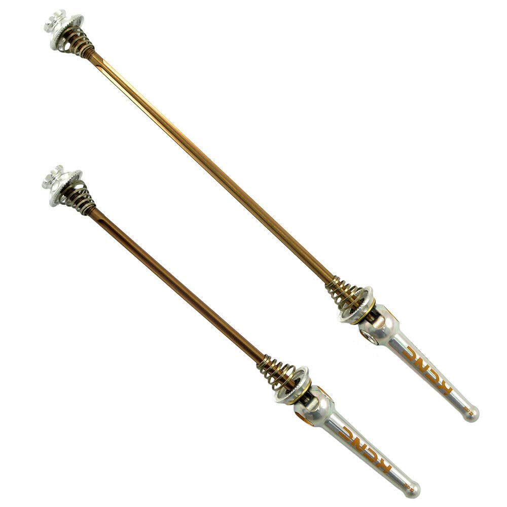 

KCNC Grooving QR MTB Titanium Axle Hub SK2245 Skewer, Silver, KQR05-002S,