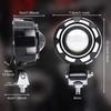 Ygmylandbb Lampe antibrouillard pour moto 10W Anneau de calmar Phare LED Auxiliaire