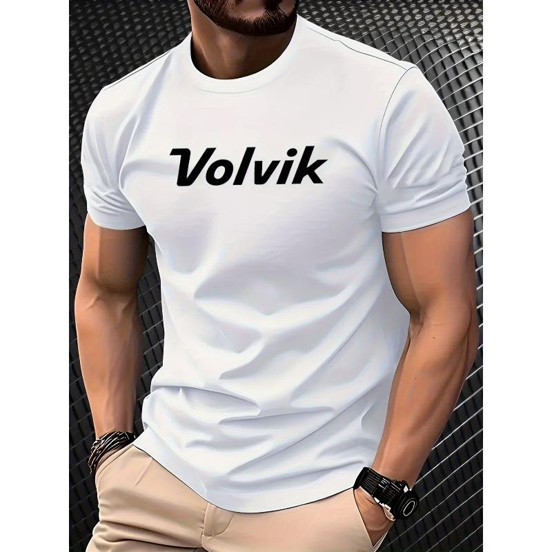 

Мужская оверсайз футболка с принтом-буквой - Повседневная свободная футболка с коротким рукавом и круглым вырезом, подходит для фитнеса, повседневной носки, лета, можно стирать в машине S белый