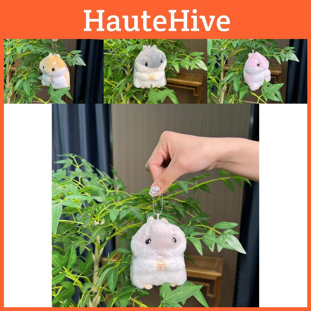 Pp Cotton Highquality Filled Hamster Plush Toy Keychain Perfect For Children Collectors And