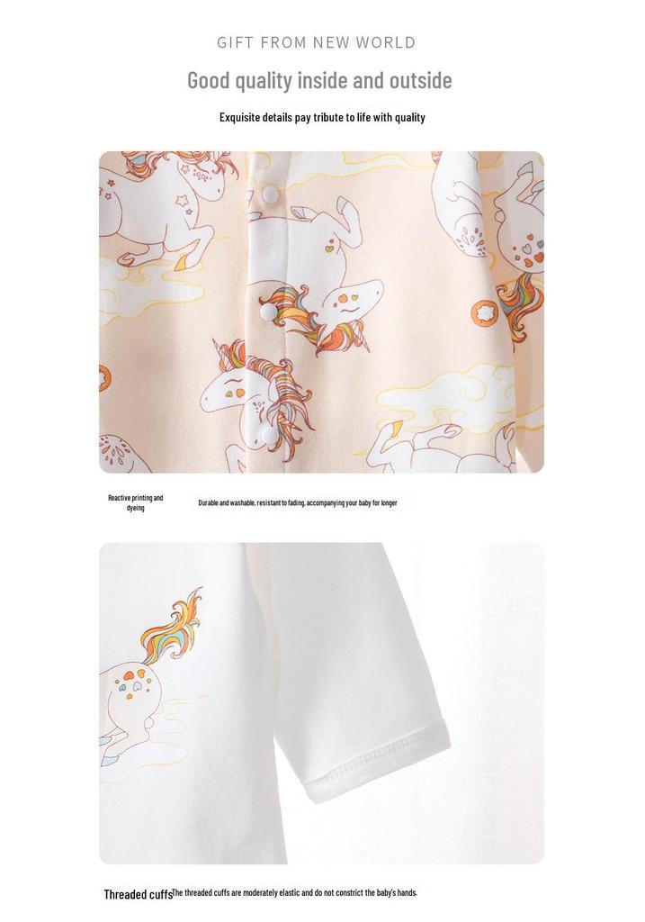 High-End Baby Gift Set: Newborn Spring/Autumn Clothes for Full Moon Celebration
