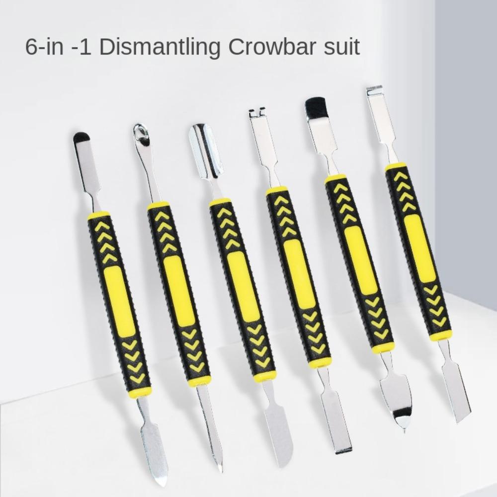 Double-Ended Crowbar Hand Tool Stainless Steel Repair Fix Tools New Disassemble Tool  Phone
