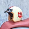 Retro Halb-Open Motorradhelm Cross-Country Motorradzubehör Motorradhelm 3/4 Retro-Helm im Winter