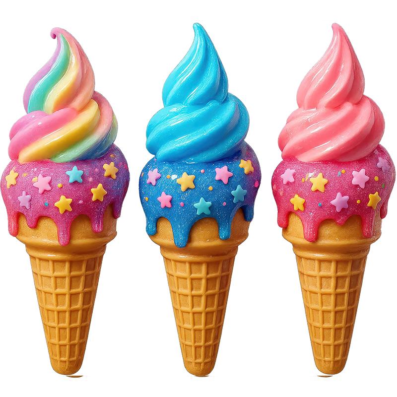 Adesivi Murali Decorativi Gelato Colorato Decorazione Cucina Sala da Pranzo Soggiorno Armadio Frigorifero Adesivi M1269
