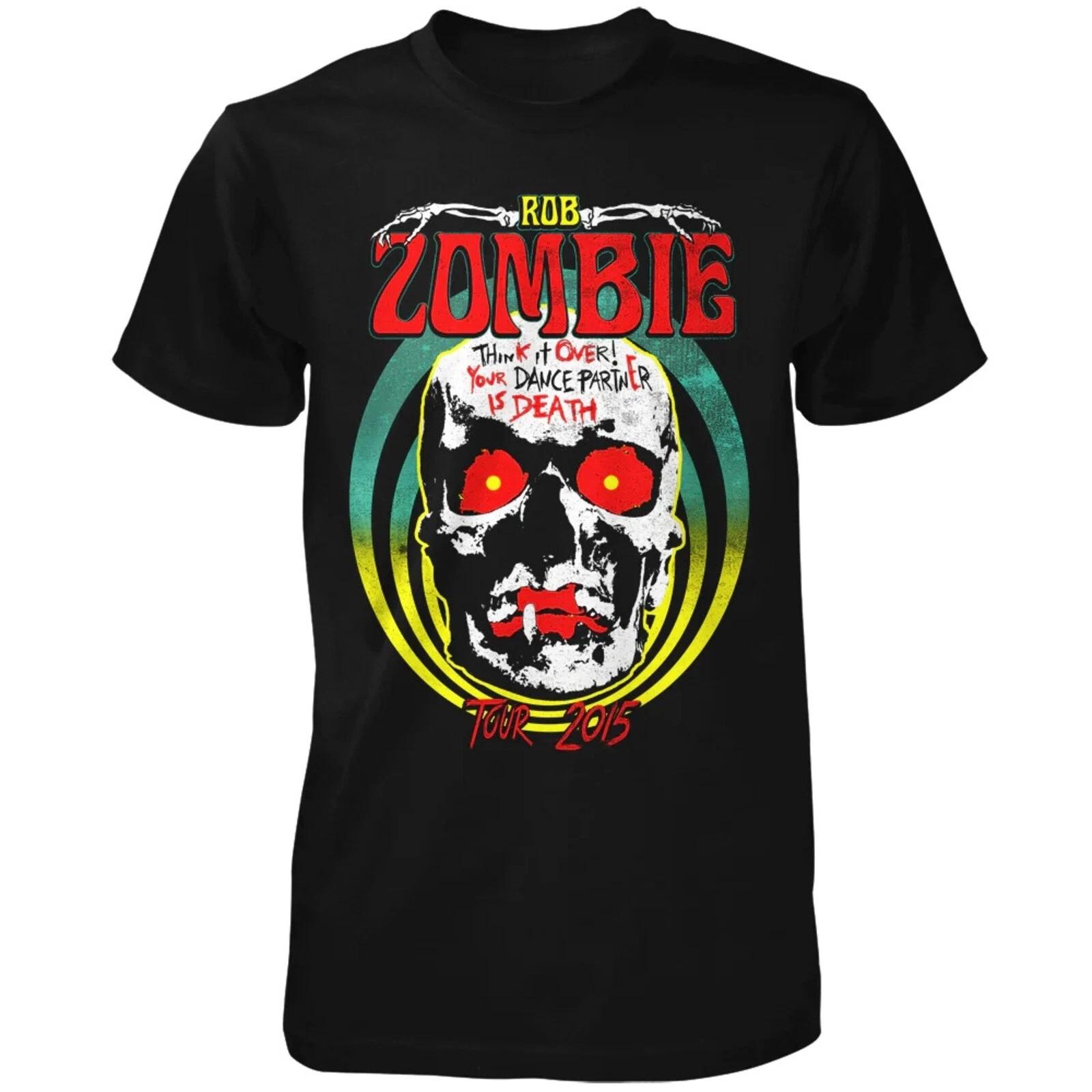 ROB ZOMBIE cd lgo DEATH TOUR Official SHIRT 2XL New your dance partner is death 3XL