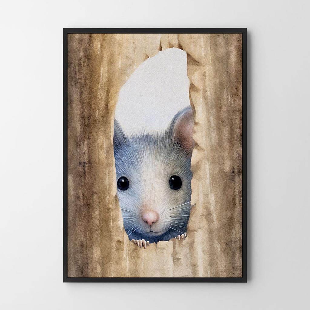 Plakat dla dziecka myszka mysz