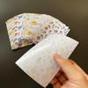Flower Release Papers for Diamond Painting, Pack of 60 Floral Release Sheets Single Side Paper Cover Replacements for 5D Diamond Art Tool