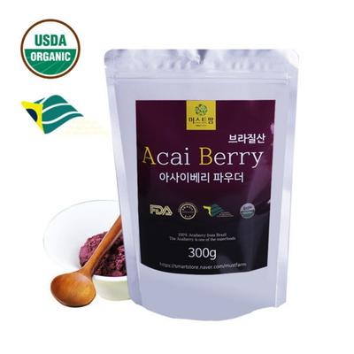 Brazilian Organic Acai Berry Aviation Anthocyanin Powder, 300g, 1 Piece
