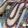 New Chinese High-Grade Gray Opal Handmade Beaded Necklace Niche Retro French Double-Layer Stacked Neck