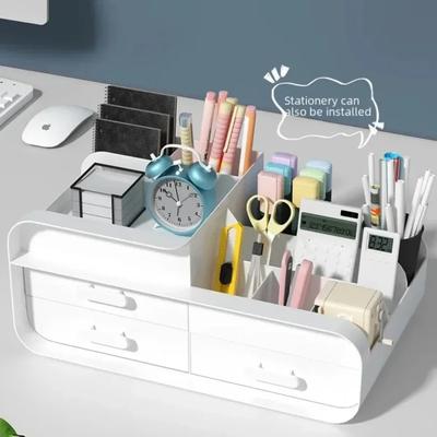 Organizador de Maquillaje de Escritorio Joyería Esmalte de Uñas Organizador de Cajones Cajas de Almacenamiento de Artículos Varios de Oficina Estuches para Clasificar Labiales