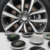4Pcs 62mm Car Styling Car Wheel Center Hub Cap Covers Badge For Land rover SVR Discovery Velar Evoque Range Rover L322 L405 L551