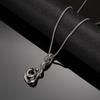 Wrapped Snake Necklace Male Retro Trendy Cool Personality Punk Titanium Steel Chain Japanese And Korean Hip Hop Sweater Chain Accessories