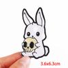 Patch Lapin Dinosaure DIY Patchs Animaux Drôles Brodés Pour Vestes Couture Applique Patch Dessin Animé Patchs Thermocollants Pour Vêtements