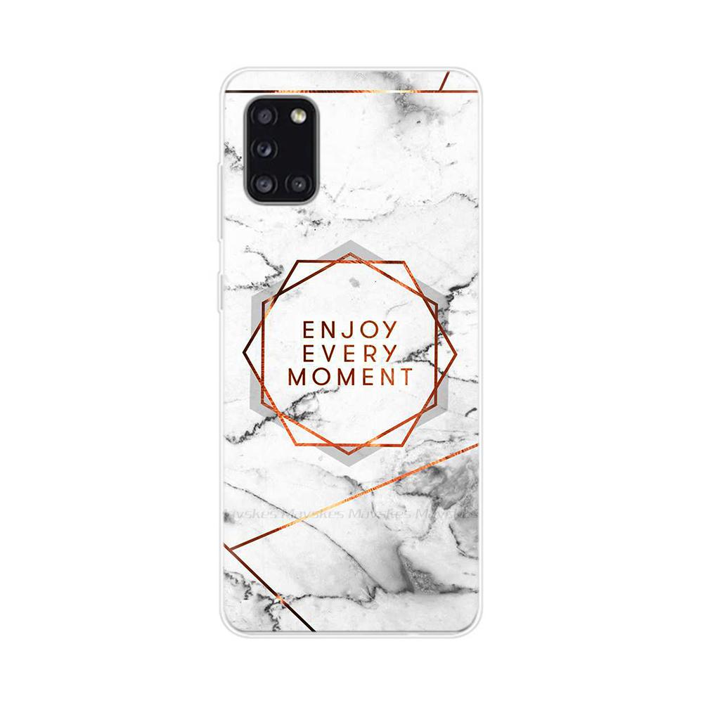 For Samsung Galaxy A31 Case Soft TPU Silicon Case For Samsung A31 A 31 SM-A315F Silicone Back Cover For Samsung A31 Phone Case
