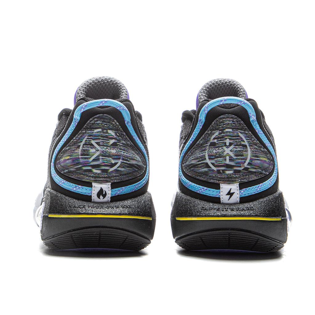 Li Ning Wade Shadow 7 Dämpfung Rutschfest Abriebfest Atmungsaktiv Rückprall Grip Niedrig geschnittene Basketballschuhe ABPV011-4