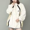 New Balance Jackets Men's Ivory Stand Collar Moderate Other AMJ13358-IV