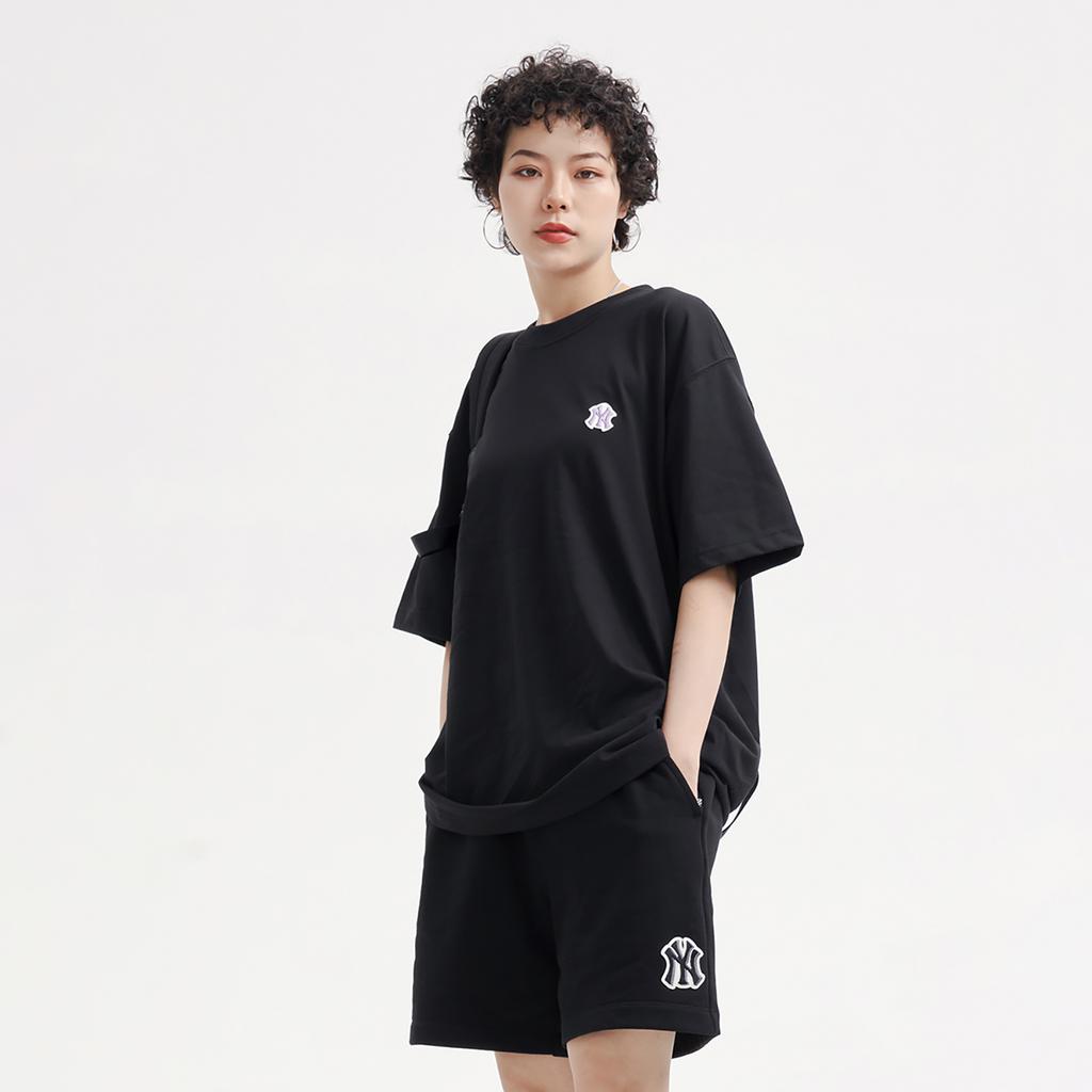 New MLB New York Yankees T Shirts Unisex Black 3ATSB0233-50BKS