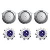 Set of 3 Double Blades Shaving Head for Phillips Norelco SH50/52 HQ8 HQ9 PT720 PT724 PT730 AT810 AT830 HQ6090 7800XL HQ8160 Aquatec,3000,
