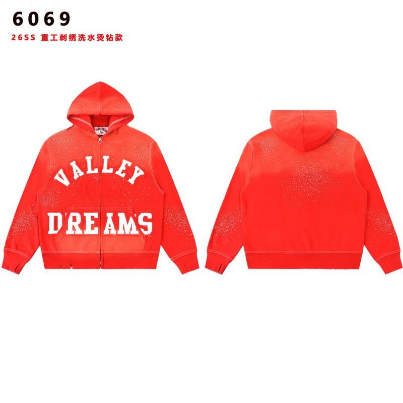 Unisex Vintage Washed Hoodie With Distressed