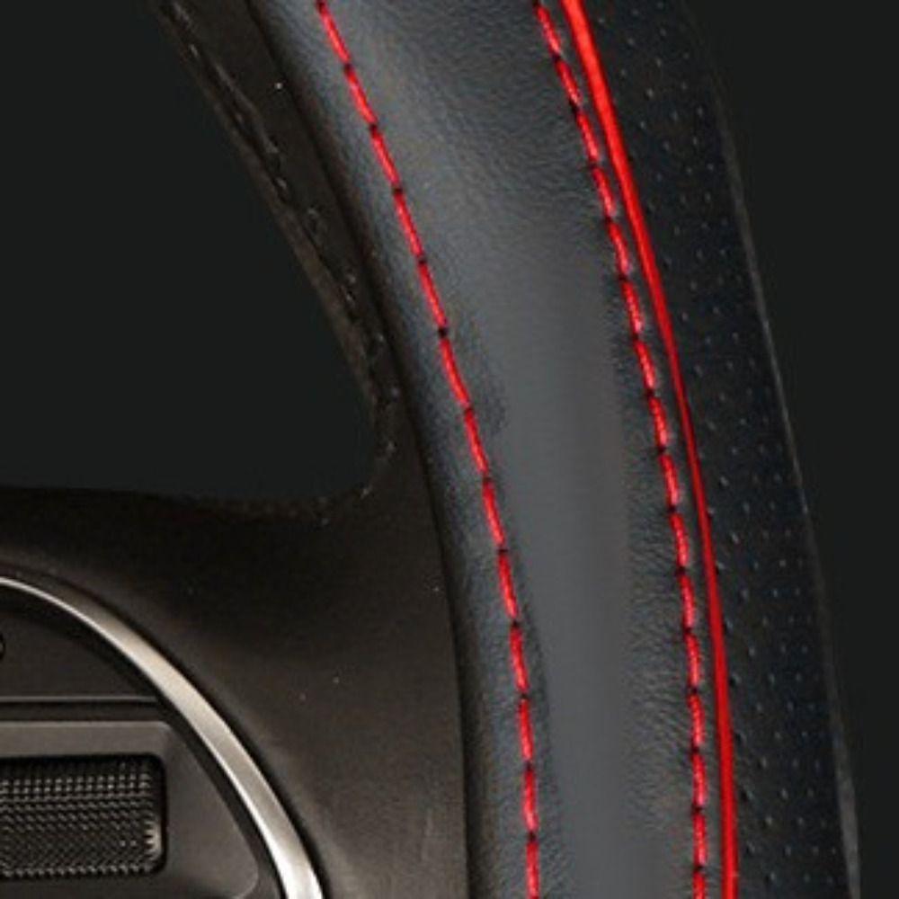 Suitable 37-38CM Car Decoration Anti Slip Car-styling Breathable Car Steering Wheel Cover Car