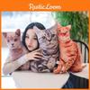 Cat Simulation 3d Plush Stuffed Toy Animal Doll Room Decoration Gift Birthday