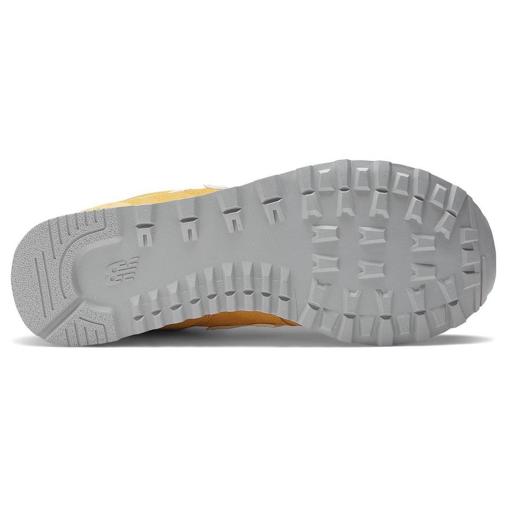 New Balance 574 Casual Running Shoes Pastel Yellow White Women's WL574FV2