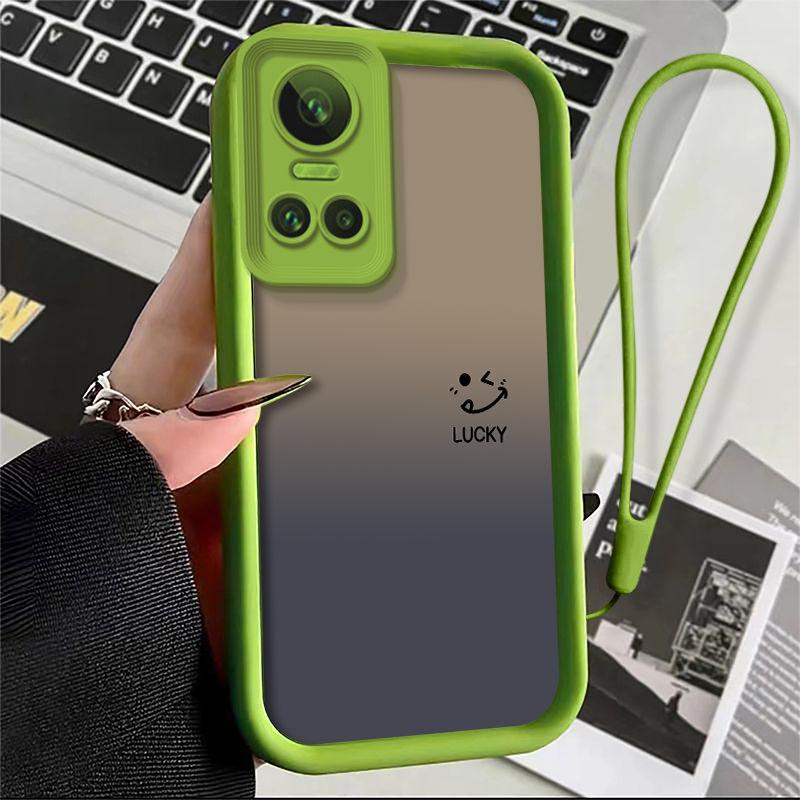 Simple Smiley Face Suitable for Realmegtneo3 Mobile Phone Case Matte Straight Edge