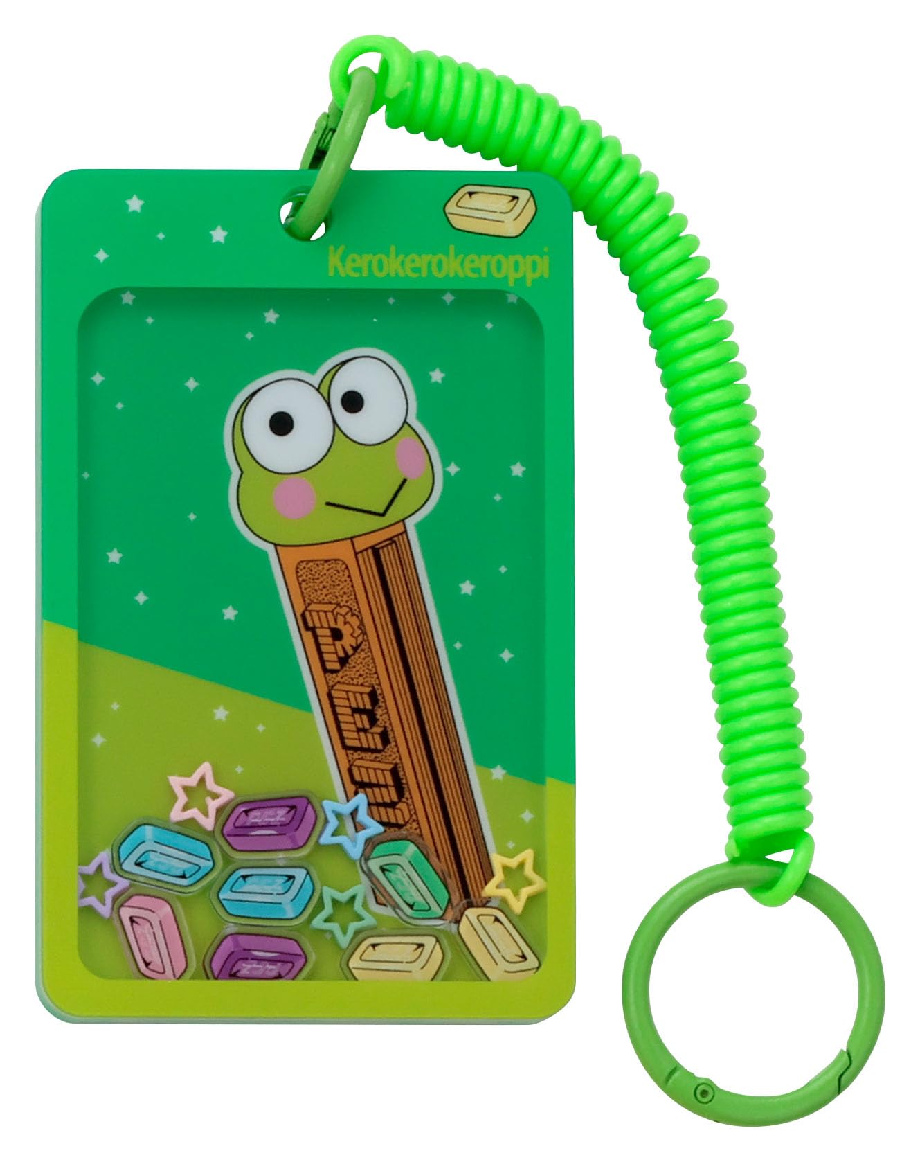 

IWAYA PEZ x Hapidanbui Pass Case (Kerokero Keroppi) 7454-3