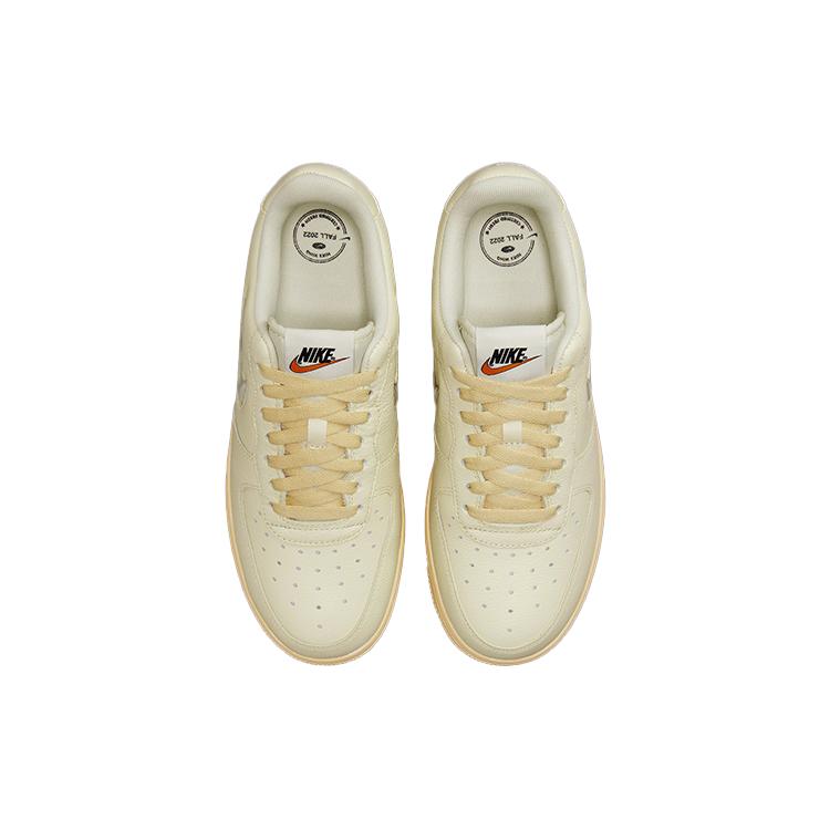 New Nike Air Force 1 Low '07 Lx Coconut Milk Lemon Wash Women's DO9456-100
