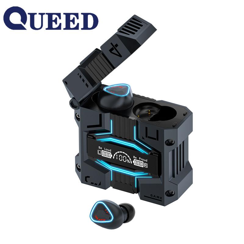 

Новый продукт, беспроводная TWS Bluetooth-гарнитура, научная фантастика, космическая кабина с металлическим зондированием, игра с двойным ухом без задержки чёрный