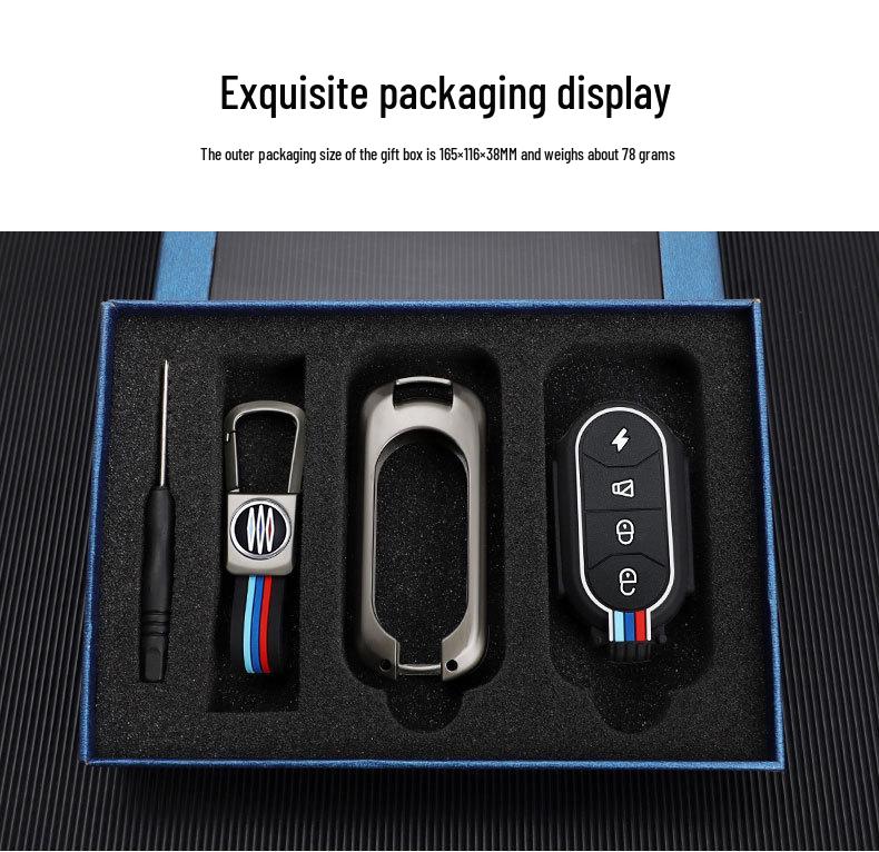 Tailg Electric Vehicle Key Cover - Weekend Red Hare Protective Shell with Remote Control Case