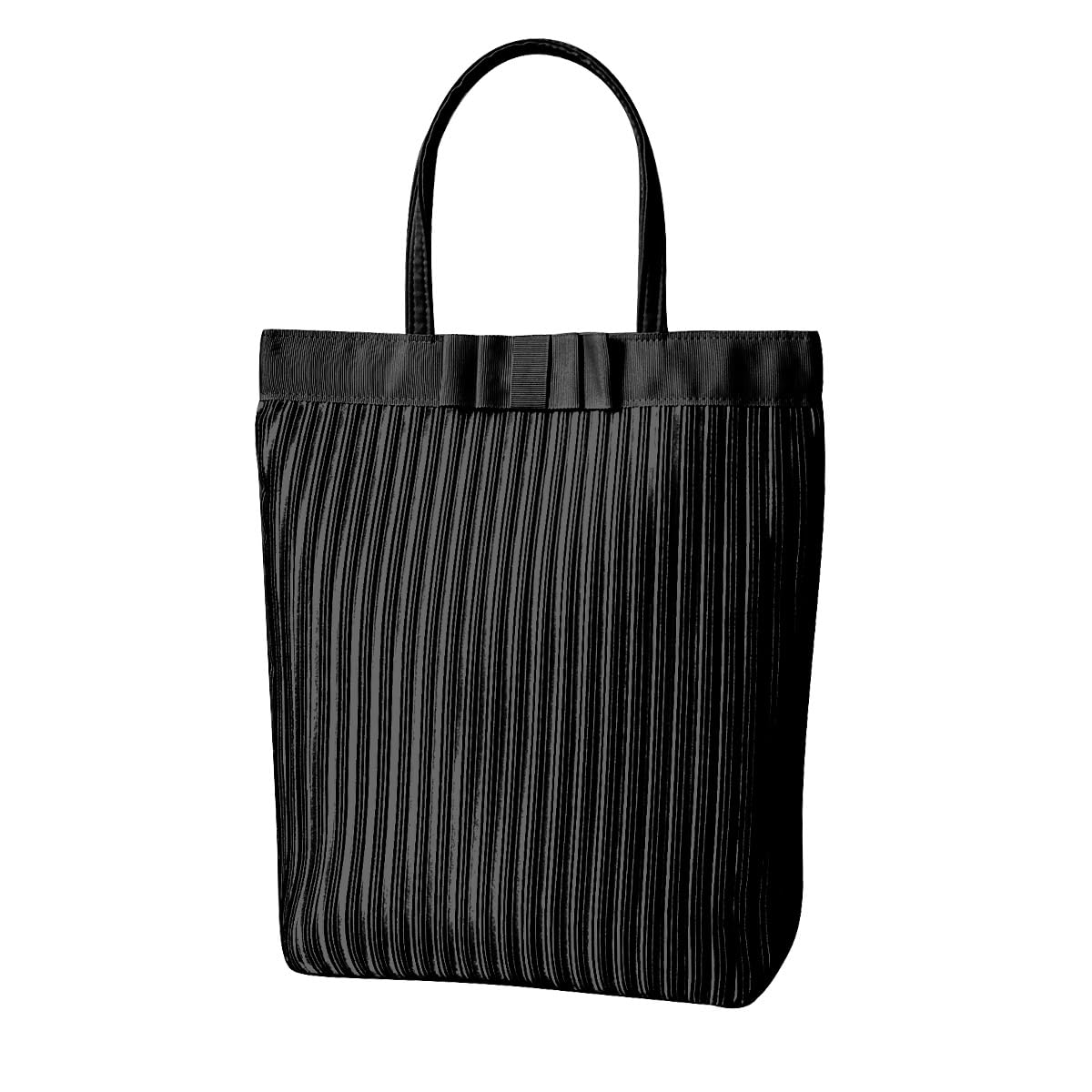

Женская дополнительная сумка Kouei Store, формат А4, вертикальная, для свадеб, выпускных и вступительных церемоний, плиссированная сумка-тоут из атласа, черная, L121-bk