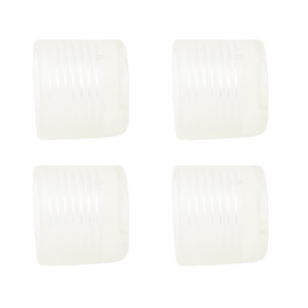 4Pcs Sewing Machine Plastic Cushion Feet Pads Fit for Singer Non Slip Bed Vibration Reduction
