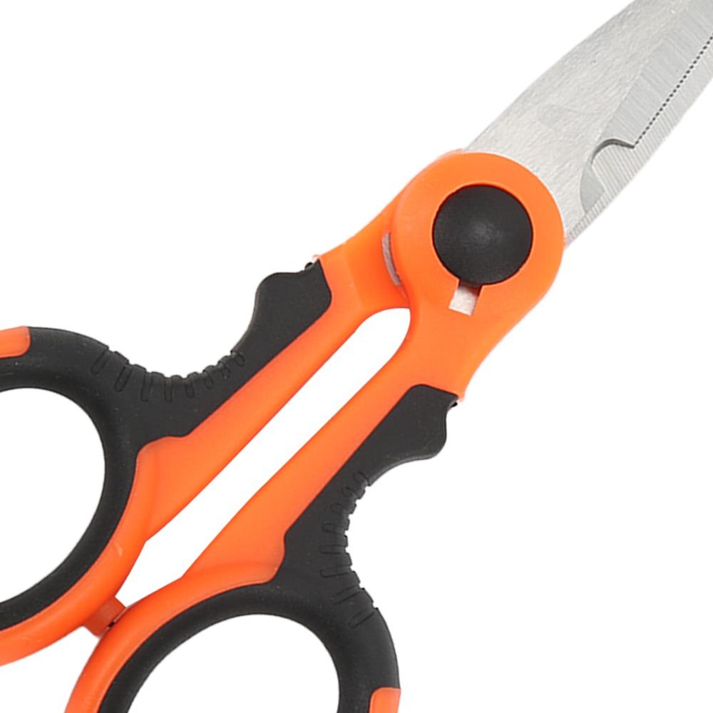 Anti Slip Handle Fishing Line Cutter Stainless Steel Fishing Scissors Fishing Trimming