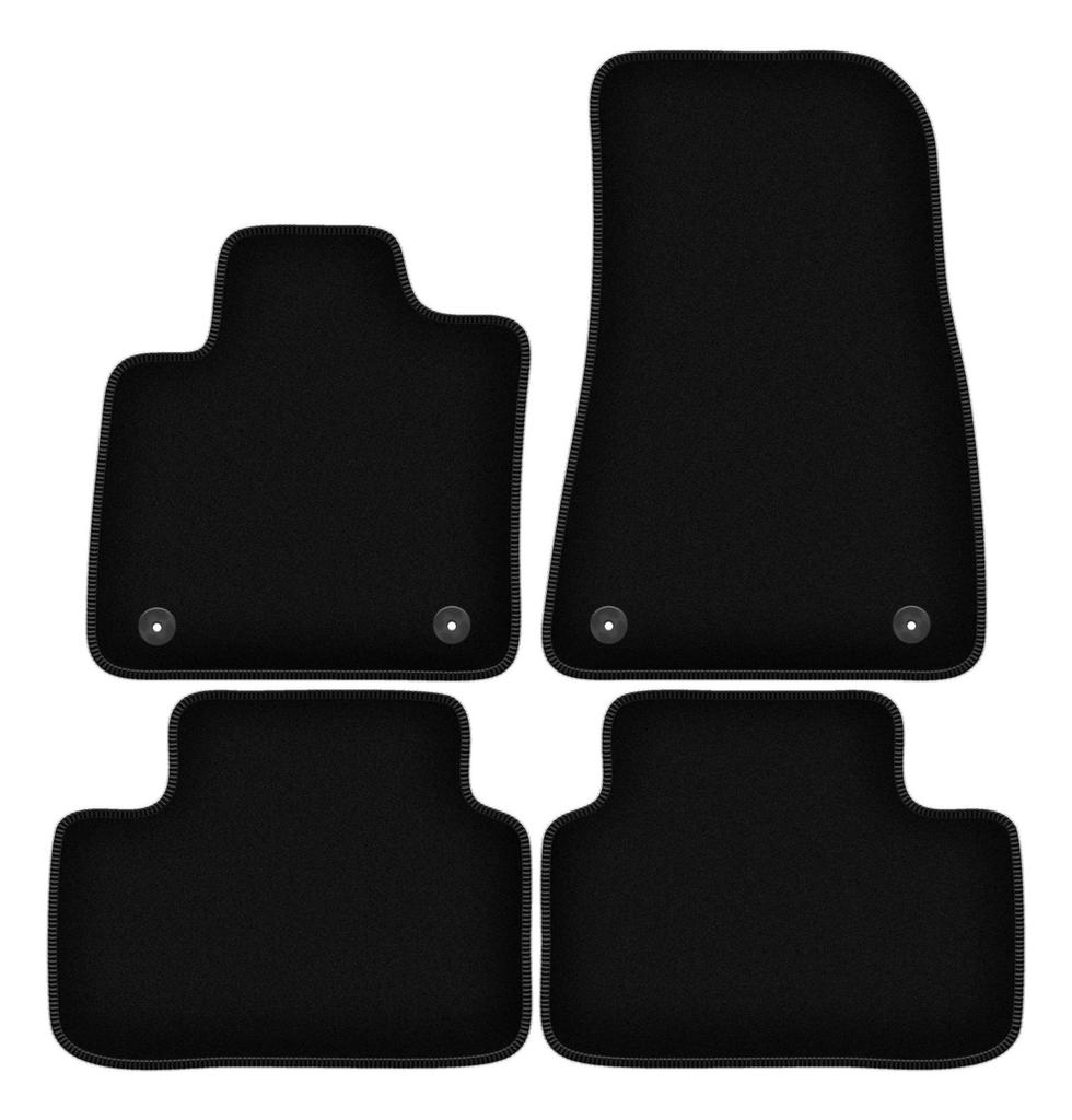 Basic Velour Car Mats, For Volvo Xc40 Electric Crossover (2020-)
